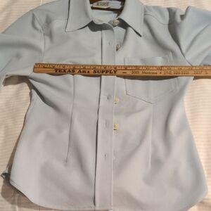 Scotch And Soda Sky Blue Dress Shirt
